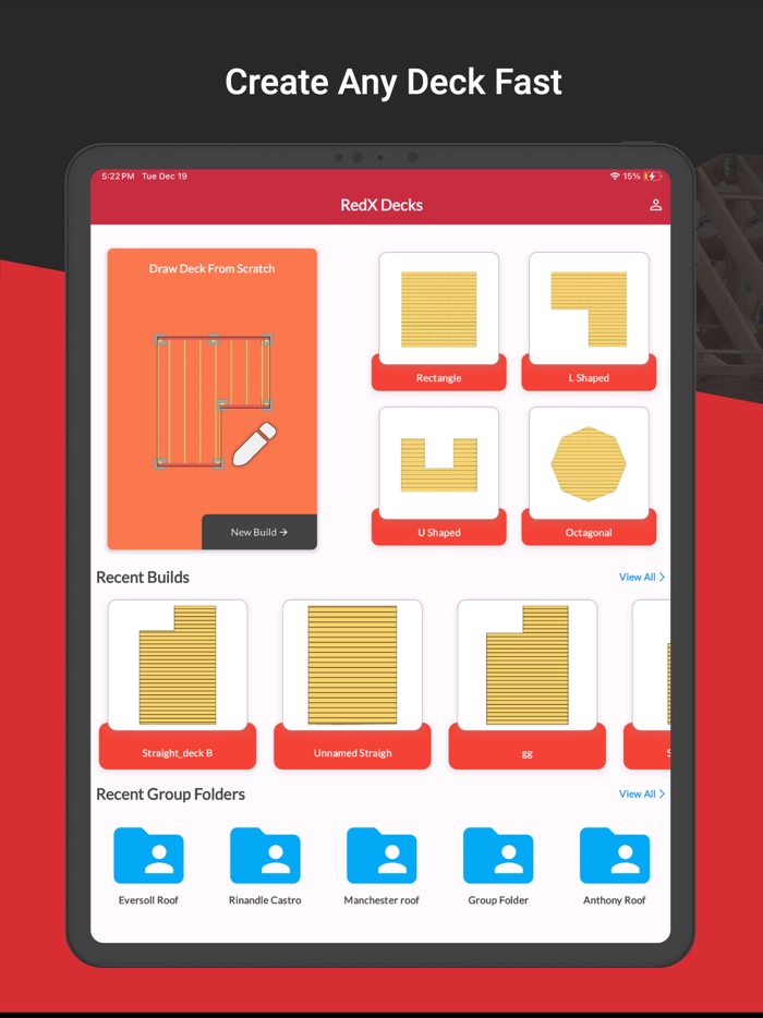 RedX Decks - 3D Deck Builder