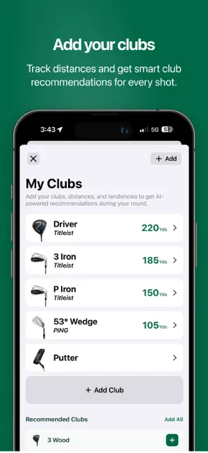 CaddyChat Voice AI Golf Caddie screenshot 4