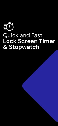 Lock Screen Timer & Stopwatch Screenshot 1 of 3