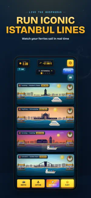 Idle Ferry Empire screenshot 4