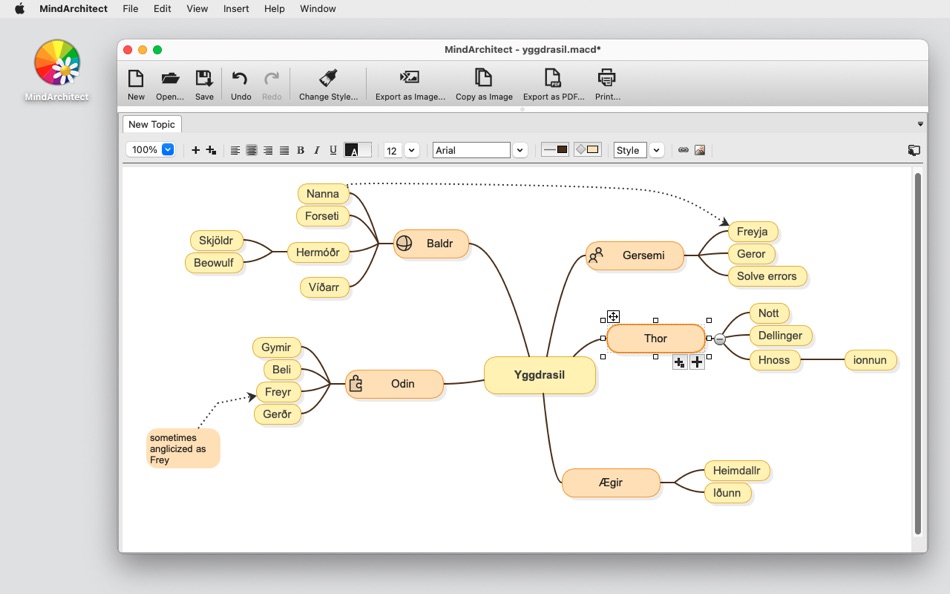 #2. MindArchitect (macOS) 由: Ambiera