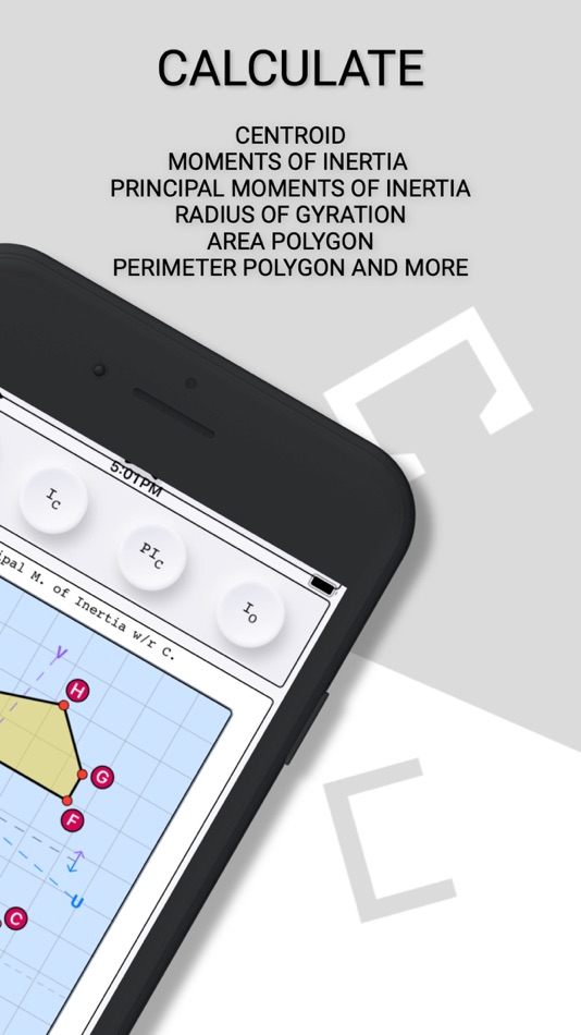 #2. Polygon: Inertia, Centroid (iOS) 来自: Adrian Caballero
