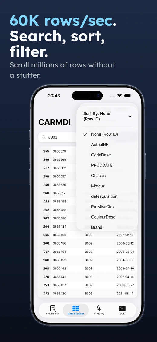 Access Database Viewer: MDB AI screenshot 2
