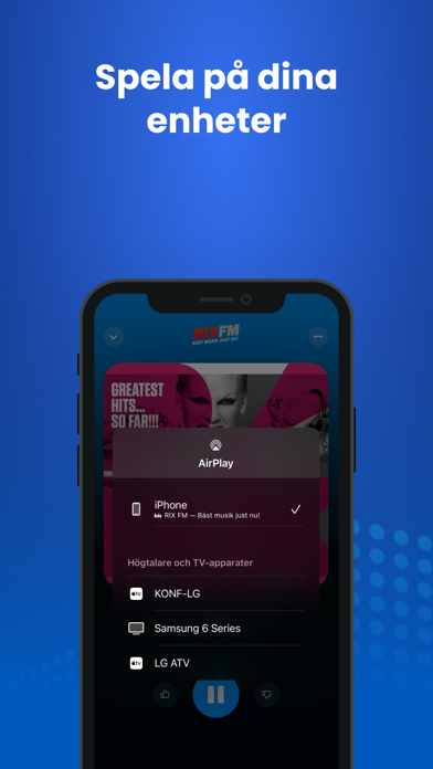 RIX FM Screenshot