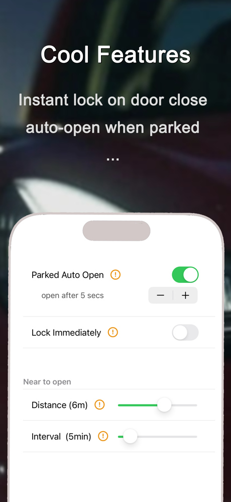 SexyKey for Tesla – Auto Open screenshot 4