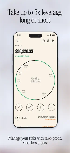 Neverless: Stocks & Crypto screenshot 4