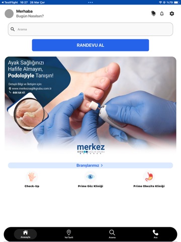 Merkez Sağlık iPad screenshot 2