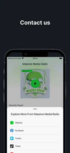 Massive Media Radio screenshot 3
