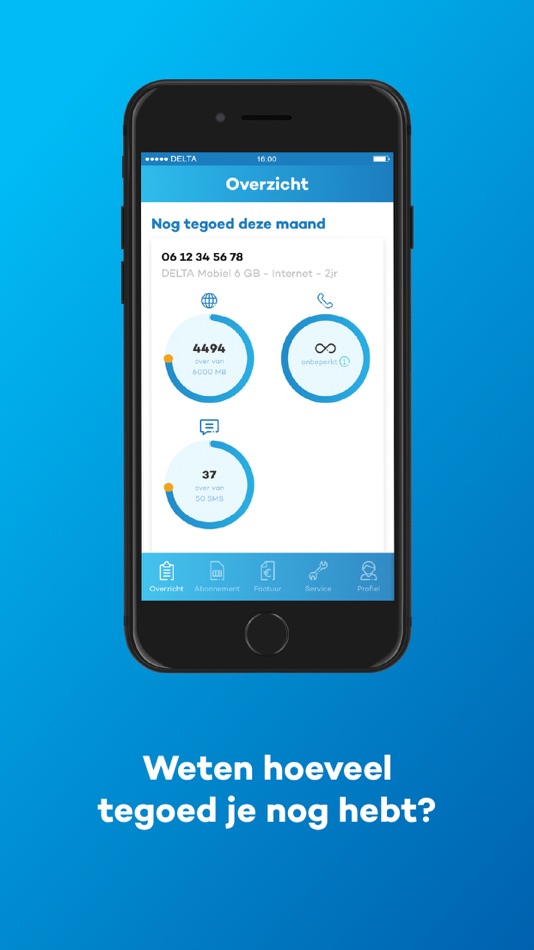#4. DELTA Mobiel (iOS) 由: DELTA Fiber Nederland B.V.