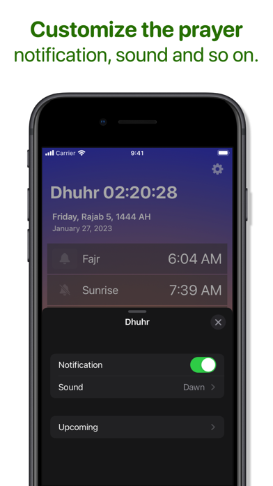 Islamic Prayer Times & Qibla Screenshot