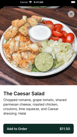 App screenshot