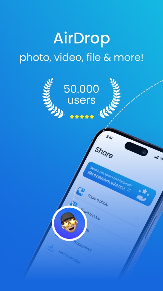 #1. Air Transfer- Quick Files Drop (iOS) 由: Samet PALET
