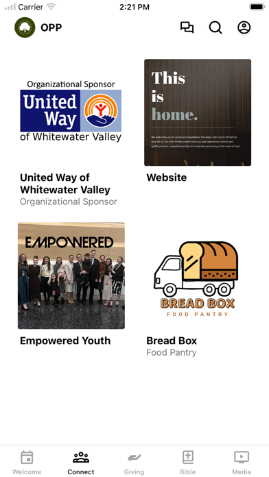 Oak Park Pentecostals Screenshot