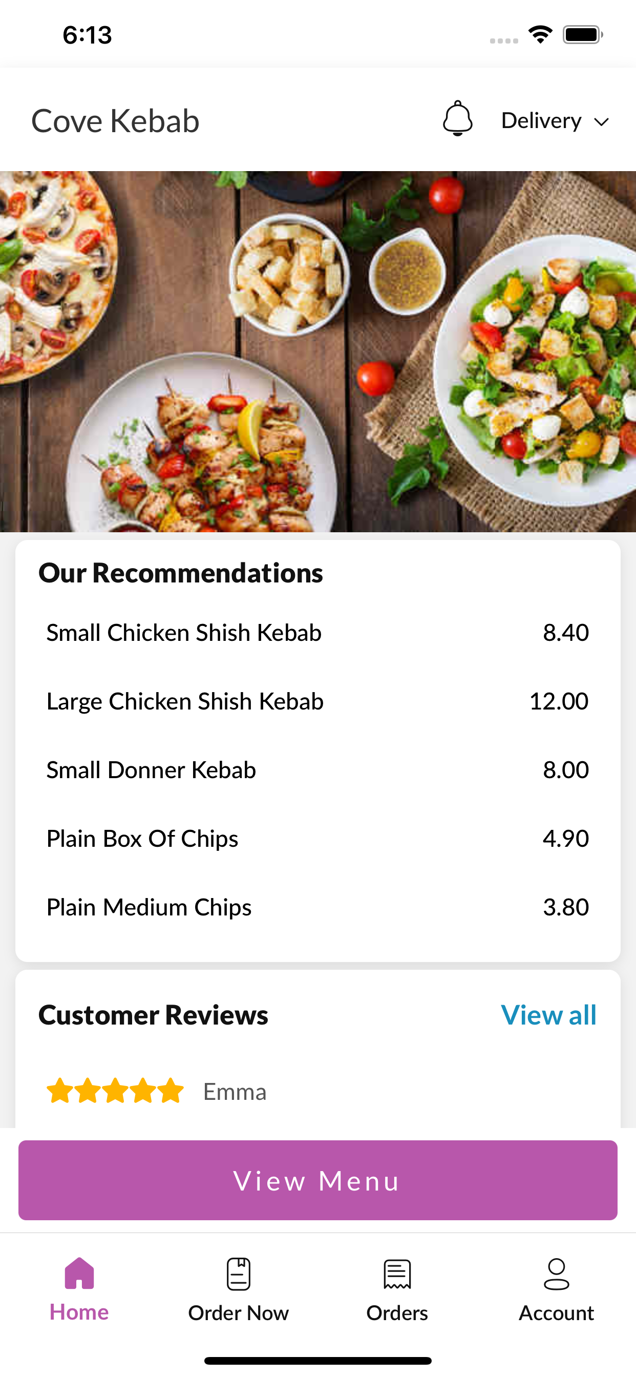 Cove Kebab