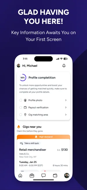 HireApp - Discover Gigs screenshot 2