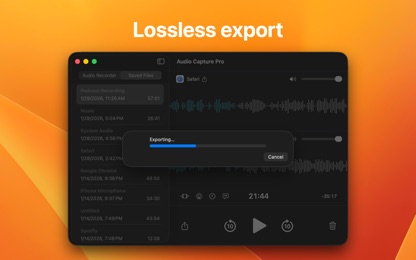 Audio Capture Pro screenshot 4