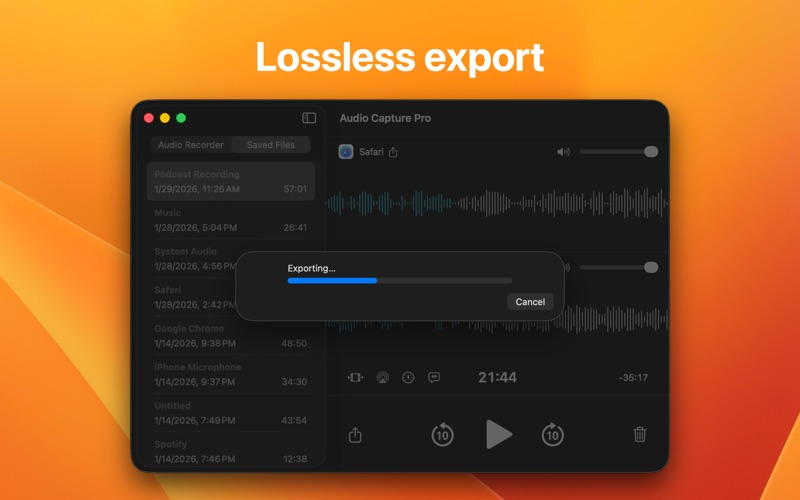 Audio Capture Pro screenshot 4