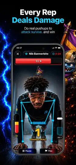 RepFight: Fitness Arena iPhone Ekran Görüntüsü 2