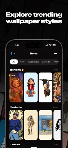 GENWALL - AI Wallpaper Screenshot 3 of 5