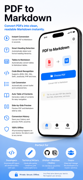 PDF to Markdown Screenshot 1 of 1