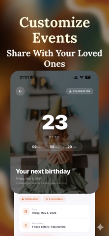 Countdown Widget & Reminder screenshot