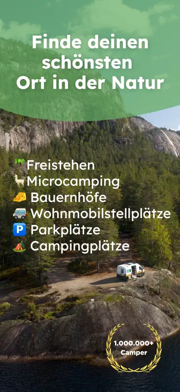 StayFree: Vanlife Stellplätze screenshot 1 of 10