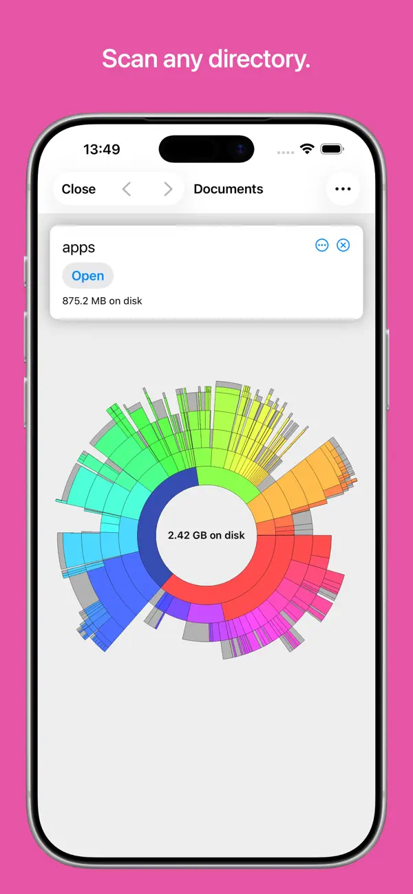 #1. Disk Graph (iOS) Ved: Nicolas Kick