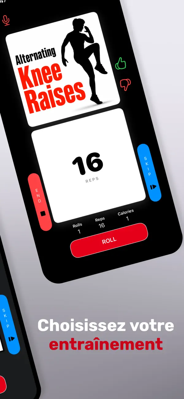 Screenshot #2 pour Workout Dice: Dés Fitness
