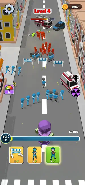 Hero Defense - Alien Creeps screenshot 1