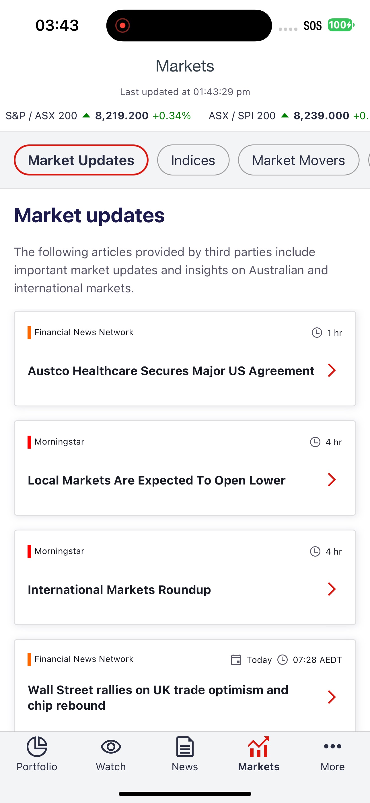 Screenshot 6 of Westpac Share Trading