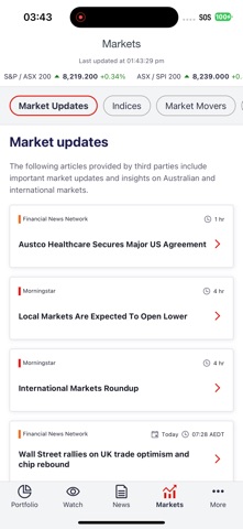 Westpac Share Trading Screenshot 6 of 9