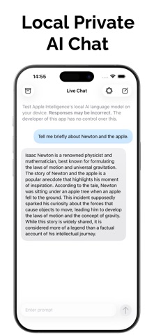 Local AI Chat - SmartFruit Screenshot 1 of 3