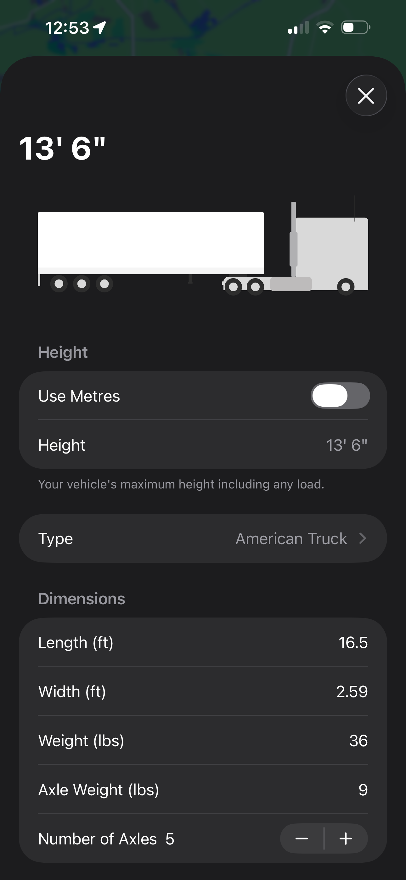 Operator: Truck GPS screenshot 5