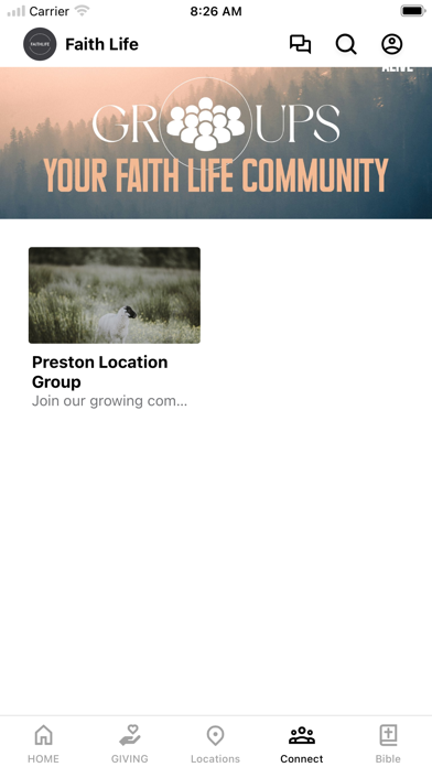 App screenshot