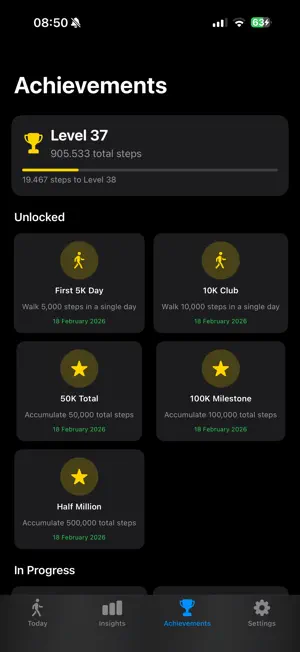 StrideSense: Step Counter screenshot 3