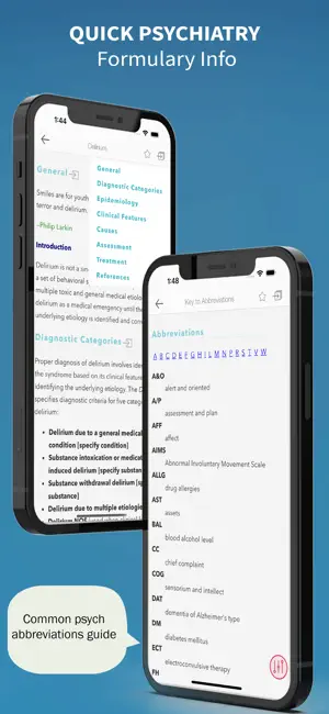 Washington Manual Psychiatry screenshot 4