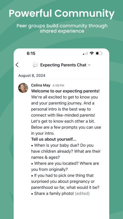 Phoebe Support iPhone screenshot 3 - Social Networking app