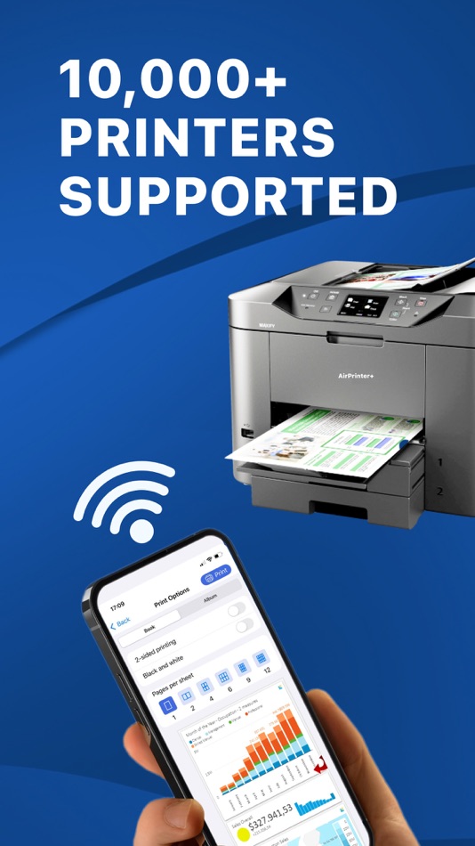 #1. Air Printer App: Smart Print (iOS) By: MEASURE TECH SOCIEDAD LIMITADA