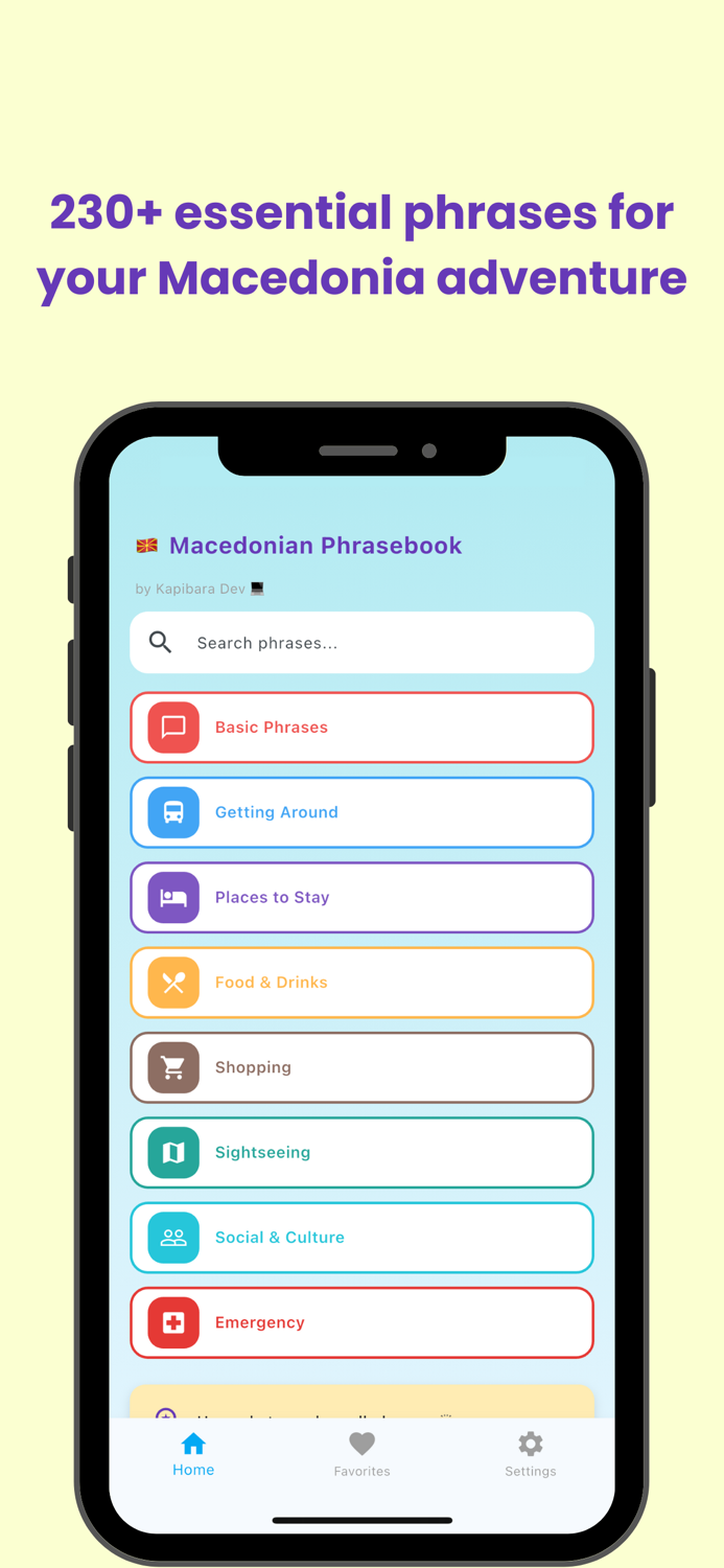 Macedonian Phrasebook