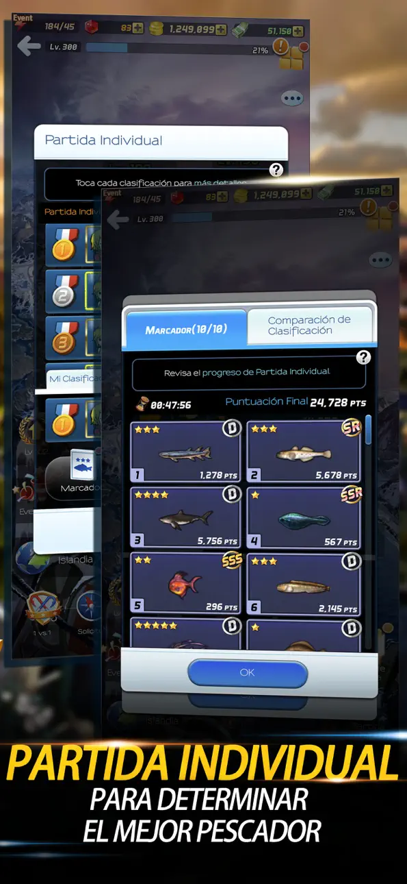 Ace Fishing: Wild Catch iOS Mod IPA screenshot 6 - iOS game interface