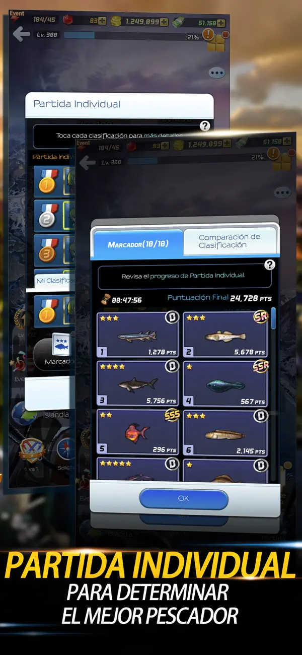 Ace Fishing: Wild Catch iOS Mod IPA screenshot 6 - iOS game interface