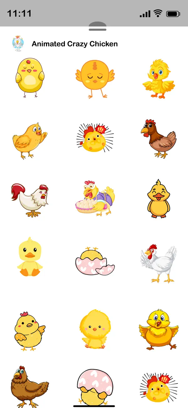 Screenshot #2 pour Animated Crazy Chicken