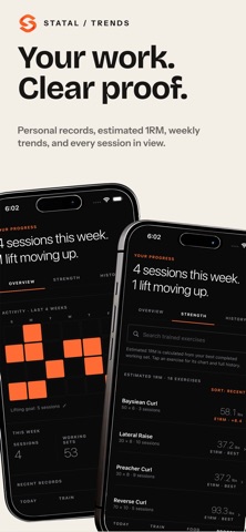 Statal: Gym Workout Tracker screenshot 2