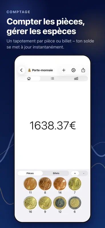 CashCounter:Le gérant d'argent screenshot 2 of 4