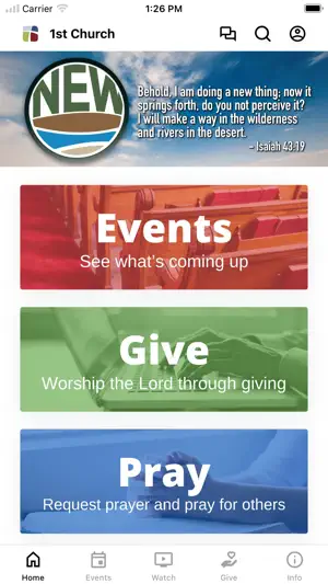 First FWB Church screenshot 1