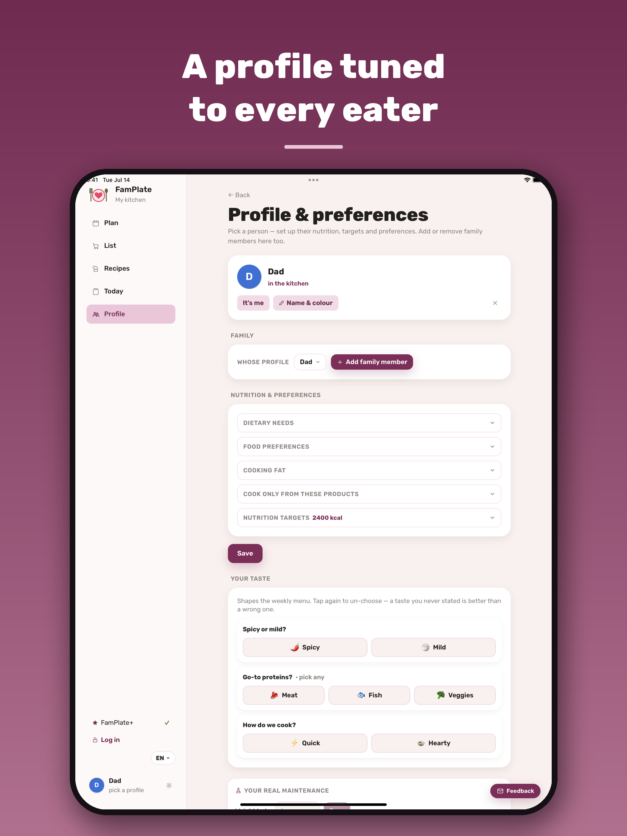 FamPlate: Family Kitchen screenshot 10
