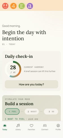 U4Ea: Sound & Color Wellness app screenshot 2
