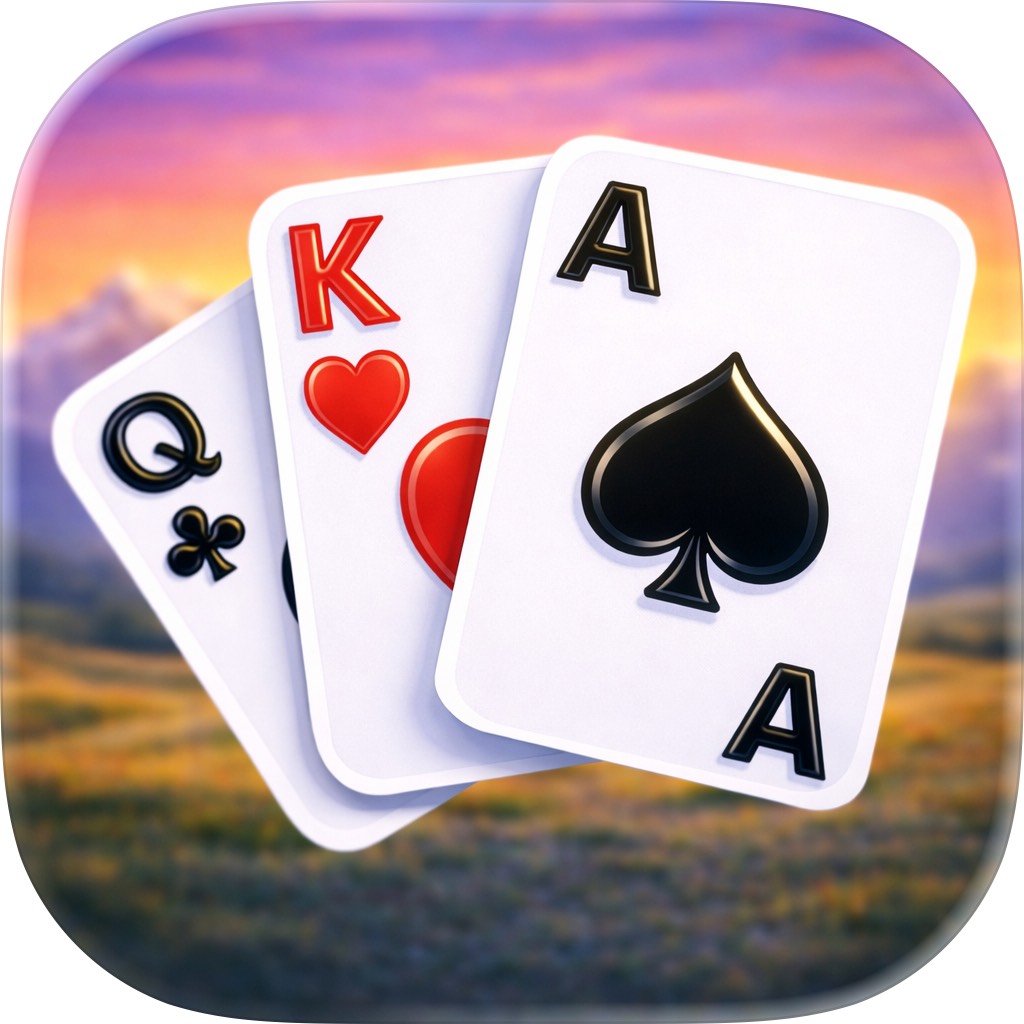 Apple App Store cover for Montana (Gaps) Solitaire