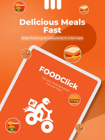 FoodClick iPad screenshot 1