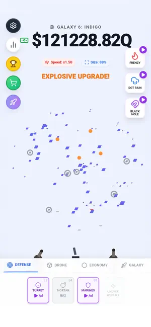 Idle Dot Shooter! screenshot 5